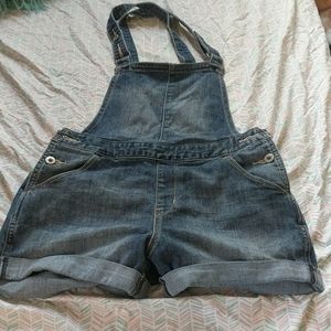 Levi overall shorts